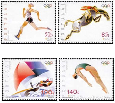 Sellos: Portugal 2000, SW2450/53 &rdquo;Juegos Ol&iacute;mpicos Sydney 2.000&rdquo;./ Nuevo, sin charnela. MNH.