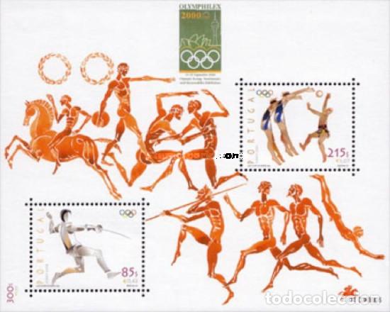 Sellos: Portugal 2000, SW2454/55HB &rdquo;Juegos Ol&iacute;mpicos Sydney 2.000&rdquo;./ Nuevo, sin charnela. MNH.