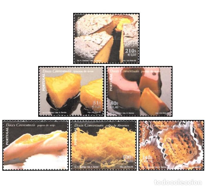 Sellos: Portugal 1999, SW2359/64 &rdquo;Dulces de Conventos Portugueses&rdquo;/ Nuevo, sin charnela. MNH.