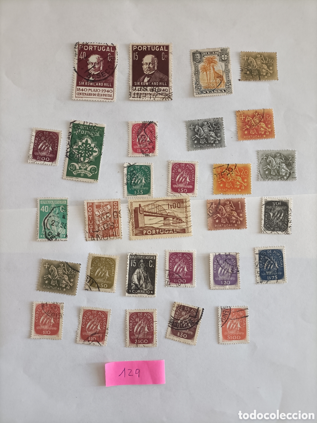 Sellos: Lote Sellos de Portugal / 129