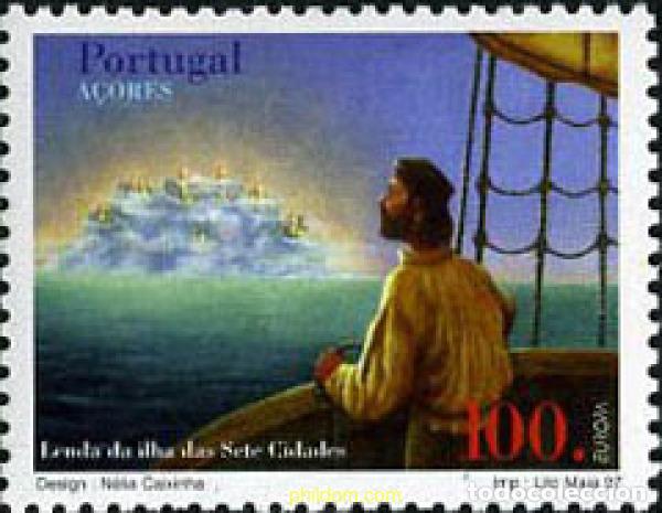 Sellos: 63051 MNH AZORES 1997 EUROPA CEPT. CUENTOS Y LEYENDAS
