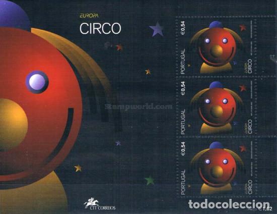 Sellos: Portugal 2002, SW2588HB &rdquo;Tema Europa&rdquo;/ Nuevo, sin charnela. MNH.