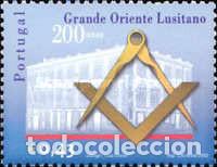 Sellos: Portugal 2002, SW2589 &rdquo;Logia Gran Oriente Lusitano&rdquo;/ Nuevo, sin charnela. MNH.