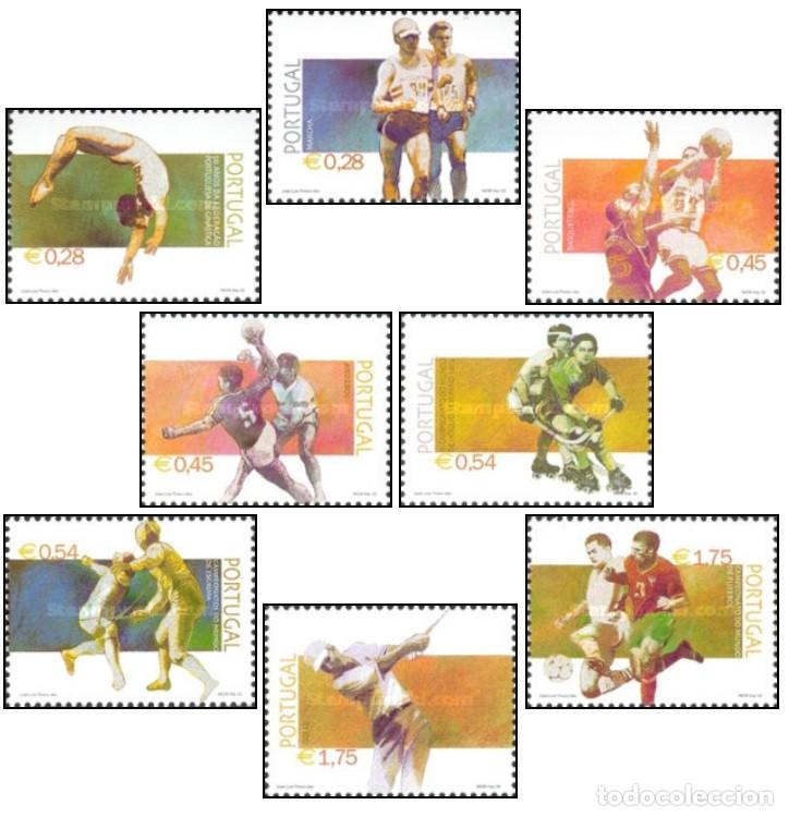 Sellos: Portugal 2002, SW2598/05 &rdquo;Deportes&rdquo;/ Nuevo, sin charnela. MNH.