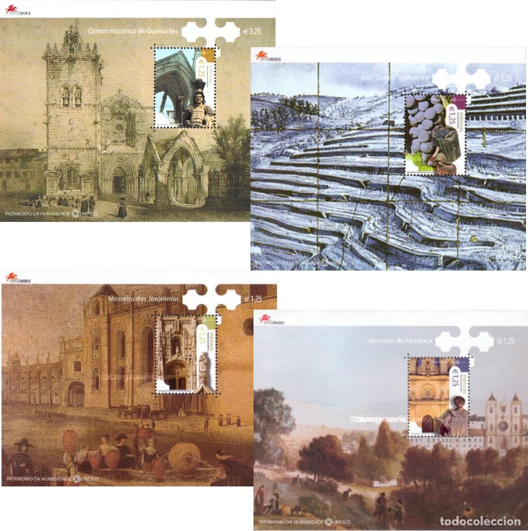 Sellos: Portugal 2002, SW2625/28HB (4) &rdquo;UNESCO: Patrimonio Mundial&rdquo;./ Nuevo, sin charnela. MNH.