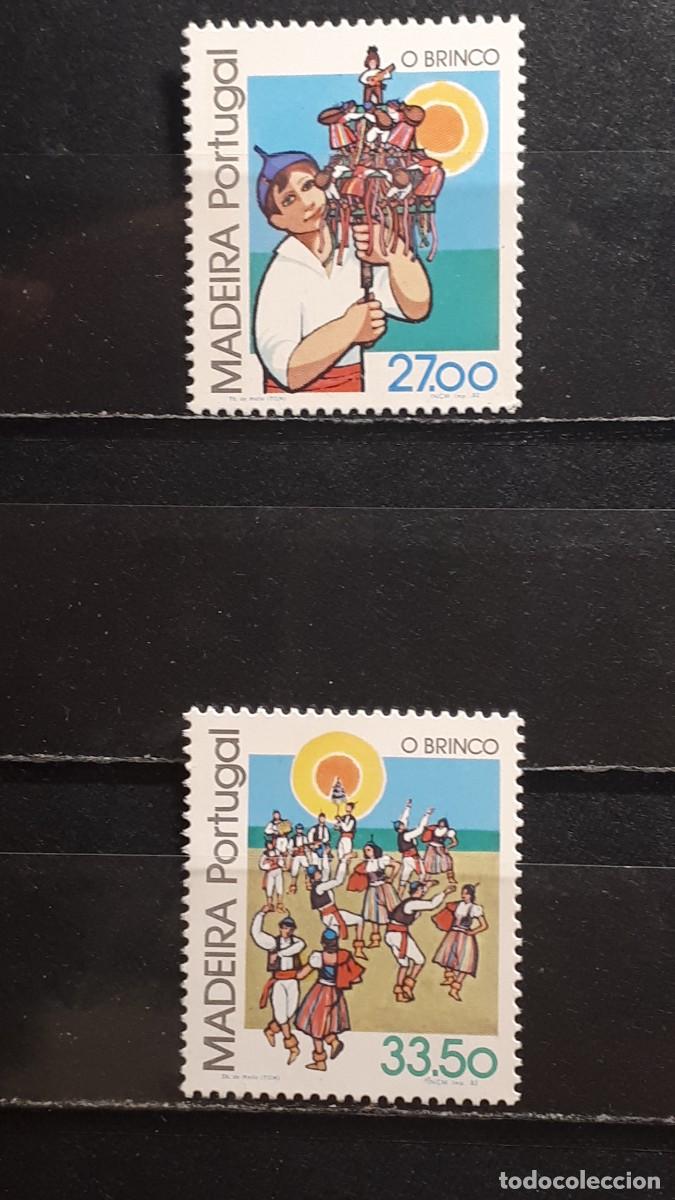 Sellos: MADEIRA. PORTUGAL. A&Ntilde;O 1982. ** YVERT 87/8