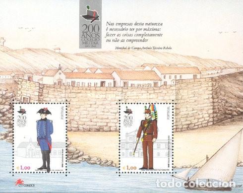 Sellos: Portugal 2003, SW2635/36HB &rdquo;Academia Militar&rdquo;./ Nuevo. MNH (Foto)