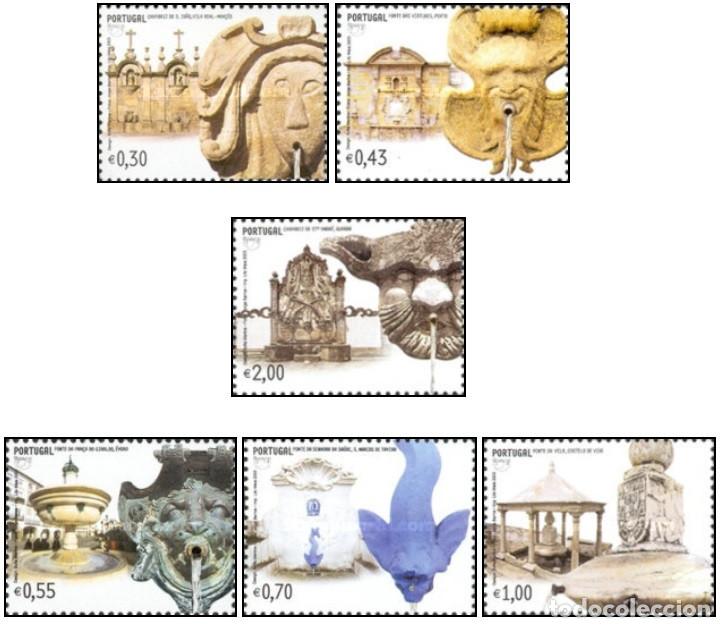 Sellos: Portugal 2003, SW2715/20 &rdquo;UPAEP: Fuentes&rdquo;./ Nuevo. MNH