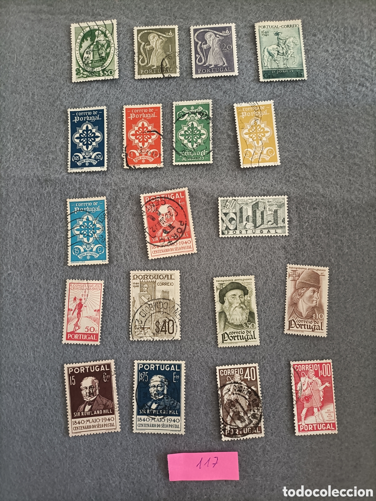 Sellos: Lote Sellos de Portugal /117