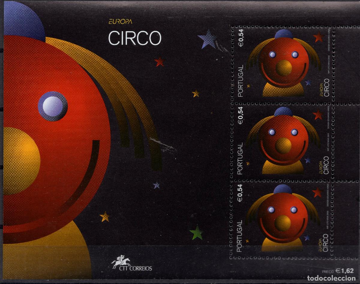 Sellos: PORTUGAL 2002 STAMP FDC MICHEL PT BL176