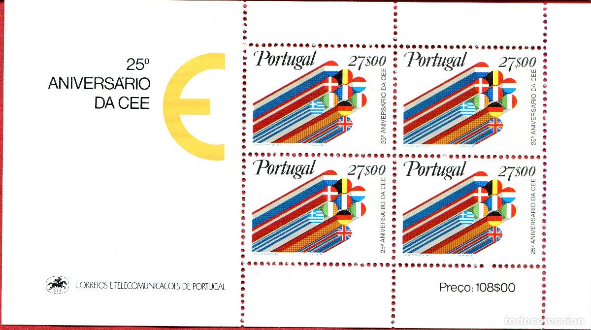 Sellos: PORTUGAL 1982 STAMP FDC MICHEL PT BL34
