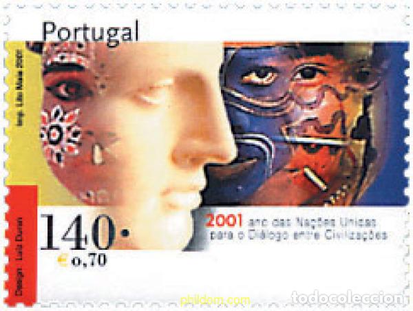 Sellos: 86251 MNH PORTUGAL 2001 A&Ntilde;O INTERNACIONAL DEL DIALOGO ENTRE CIVILIZACIONES