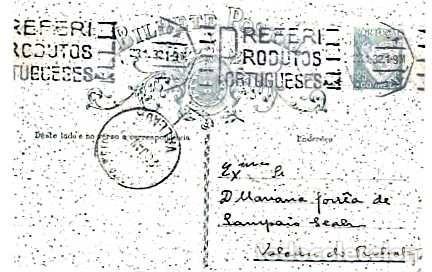 Sellos: Portugal y Bilhete Postal, PUB Prefere Produtos Portugueses, Valada do Ribatejo 1932 (9979)