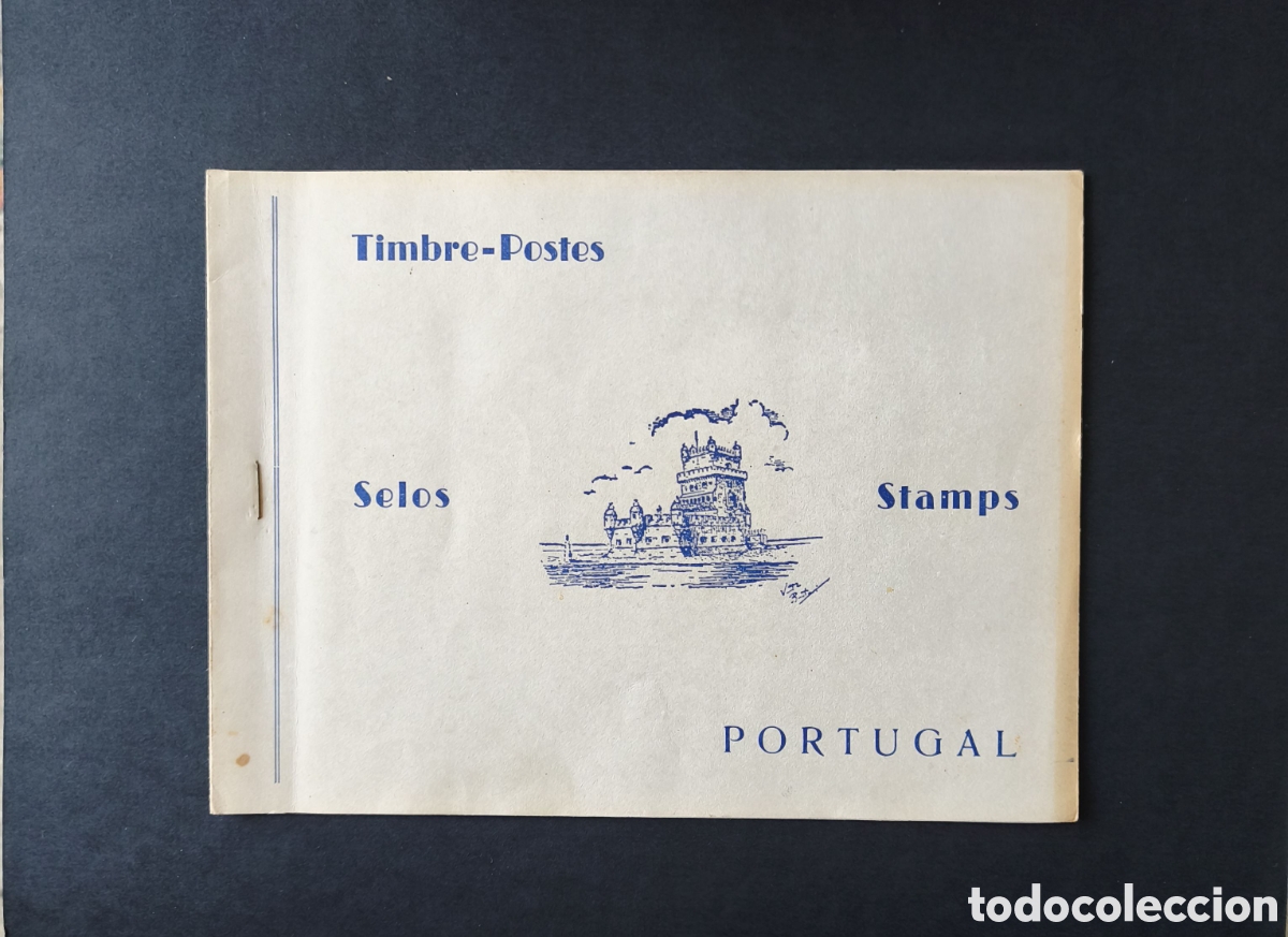 Sellos: Libreta con sellos de Portugal