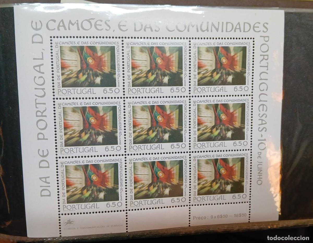 Sellos: Hoja sello de Portugal