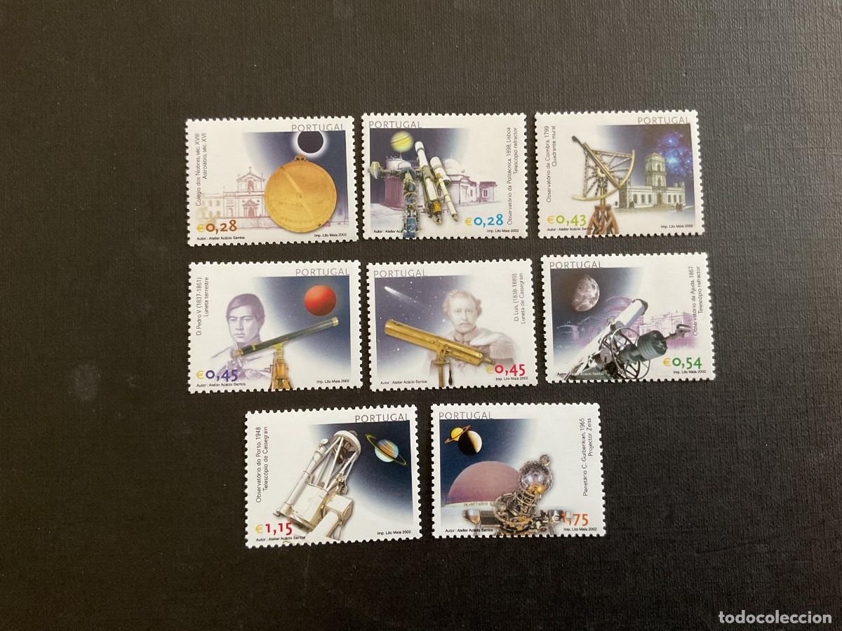 Sellos: PORTUGAL N&ordm; YVERT 2562/9*** A&Ntilde;O 2002. INSTRUMENTOS DE NAVEGACION Y ASTRONOMIA