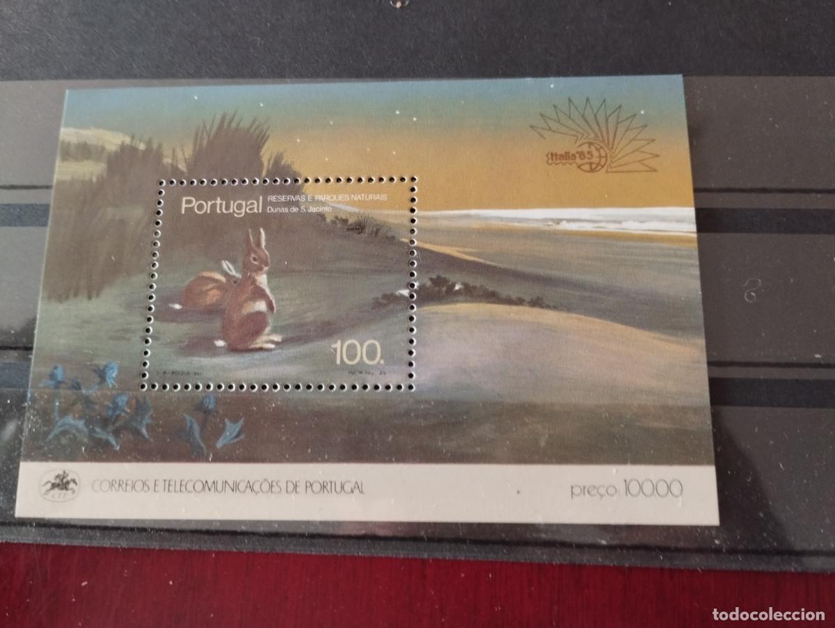 Selos: PORTUGAL HB 49** - A&Ntilde;O 1985 - PARQUES NACIONALES - FAUNA