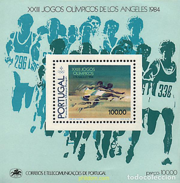 Sellos: 69420 MNH PORTUGAL 1984 23 JUEGOS OLIMPICOS VERANO LOS ANGELES 1984