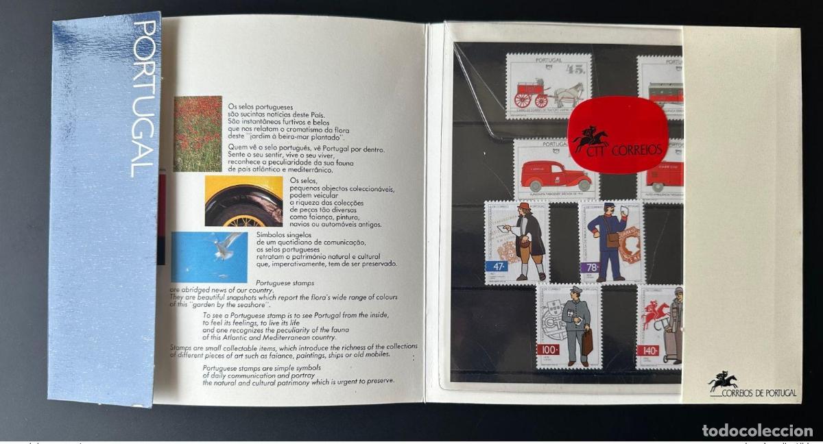 Sellos: Carpeta Portugal 1994/1996 paquete de 2 juegos sellos