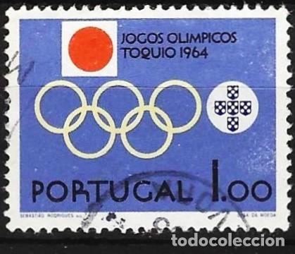 Sellos: Portugal 1964 - Mi 969 - YT 950 - Juegos olimpicos de Tokyo