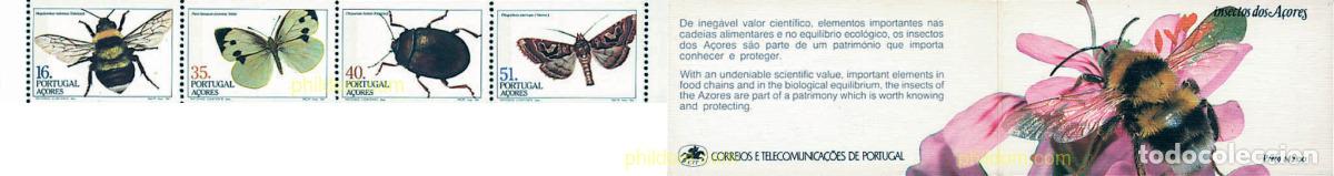 Sellos: 2259 MNH AZORES 1984 INSECTOS