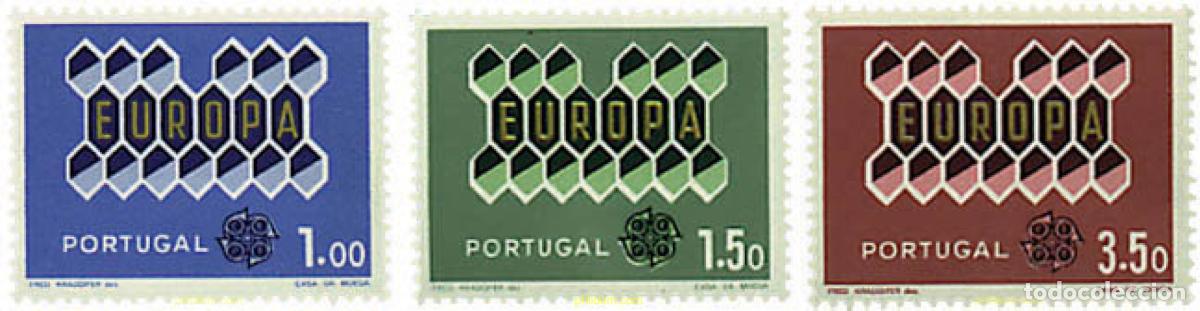 Stamps: 62074 MNH PORTUGAL 1962 EUROPA CEPT. ARBOL CON 19 HOJAS