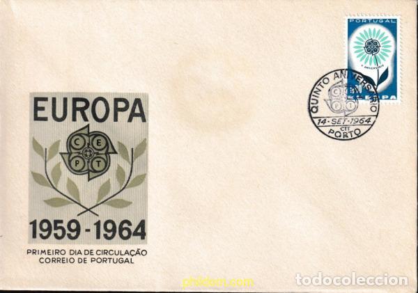 Selos: 602637 MNH PORTUGAL 1964 EUROPA CEPT. MARGARITA CON 22 PETALOS