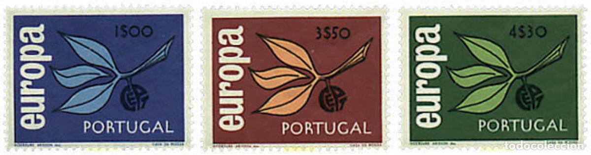 Selos: 62101 MNH PORTUGAL 1965 EUROPA CEPT. ESPIGA EUROPA