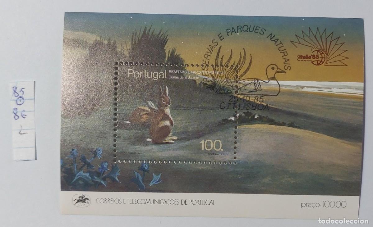 Stamps: Portugal 1985 reservas naturales y la fauna (en particular, los conejos). CTO - 2