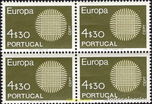 Sellos: 665844 MNH PORTUGAL 1970 EUROPA CEPT. SOL FLAMANTE