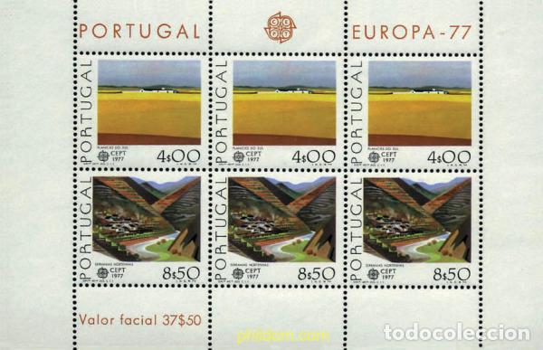 Stamps: 62317 MNH PORTUGAL 1977 EUROPA CEPT. PAISAJES