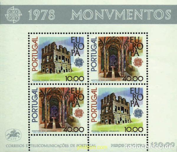 Timbres: 62344 MNH PORTUGAL 1978 EUROPA CEPT. ARQUITECTURA