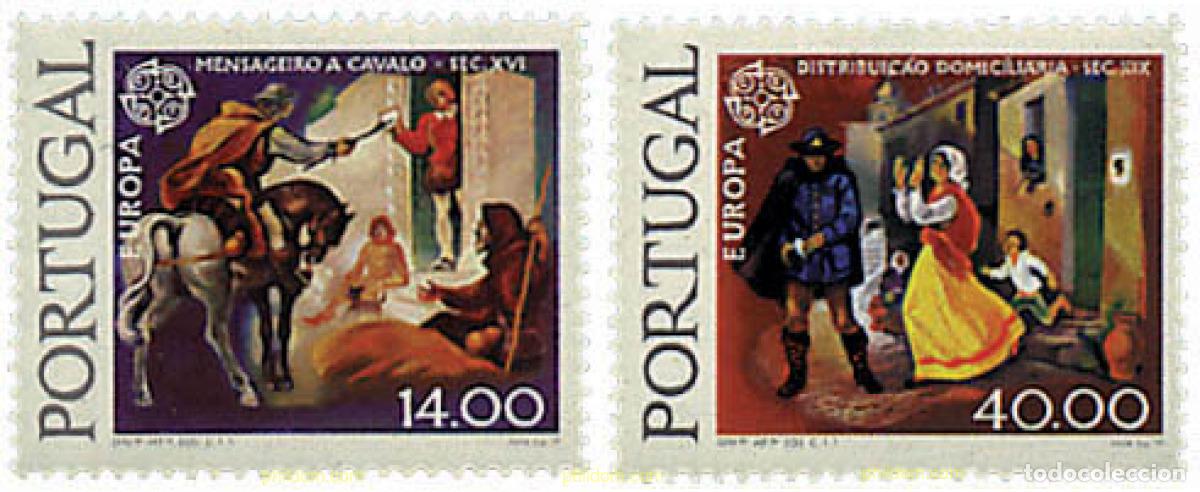 Sellos: 62393 MNH PORTUGAL 1979 EUROPA CEPT. COMUNICACIONES