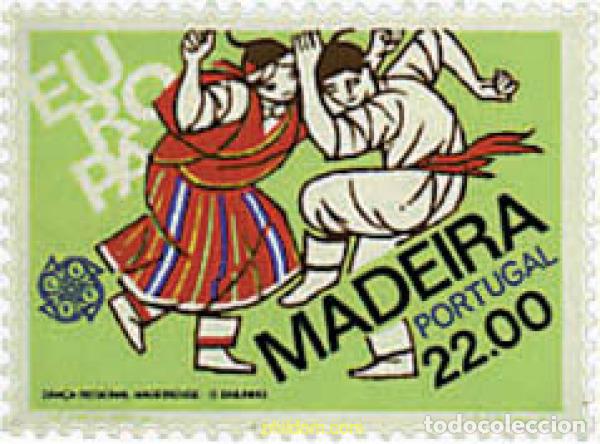 Sellos: 62458 MNH MADEIRA 1981 EUROPA CEPT. FOLCLORE
