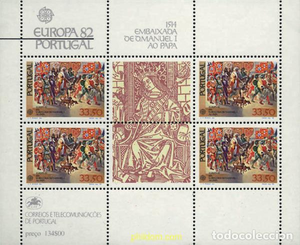 Sellos: 62501 MNH PORTUGAL 1982 EUROPA CEPT. HISTORIA