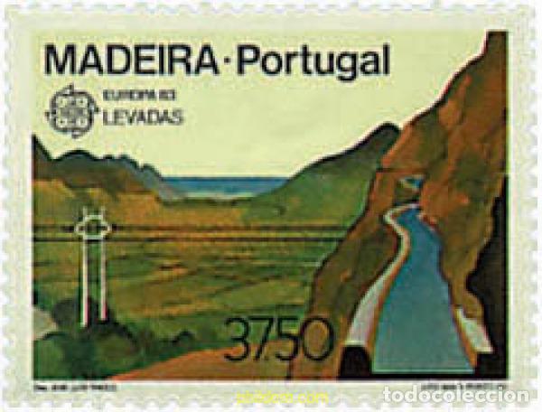 Sellos: 62525 MNH MADEIRA 1983 EUROPA CEPT. GRANDES OBRAS DE LA HUMANIDAD