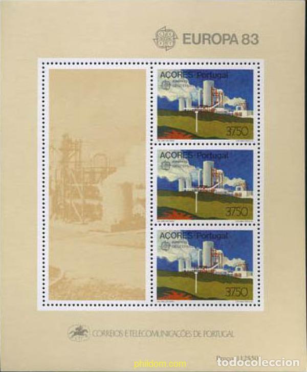 Sellos: 77239 MNH AZORES 1983 EUROPA CEPT. HISTORIA