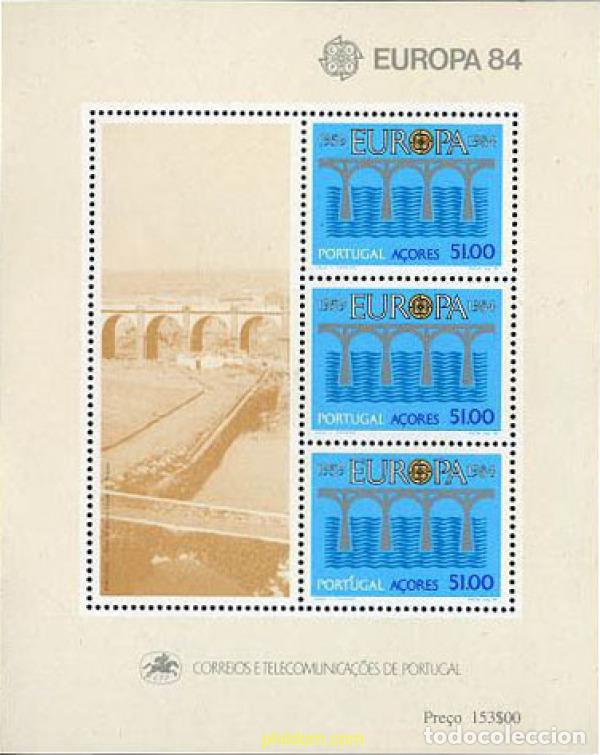 Selos: 62557 MNH AZORES 1984 EUROPA CEPT. 25 ANIVERSARIO DE LA CEPT