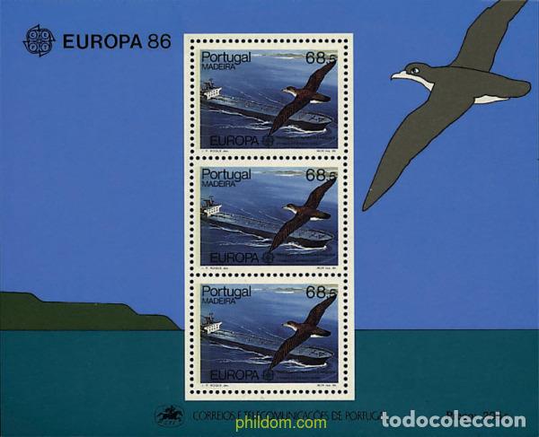 Sellos: 64105 MNH MADEIRA 1986 EUROPA CEPT. PATRIMONIO ARTISTICO Y NATURAL