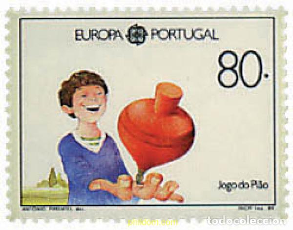 Sellos: 230778 MNH PORTUGAL 1989 EUROPA CEPT. JUEGOS INFANTILES