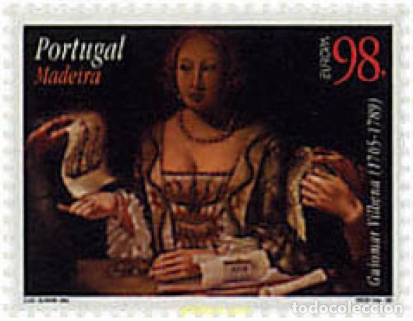 Sellos: 63022 MNH MADEIRA 1996 EUROPA CEPT. MUJERES CELEBRES