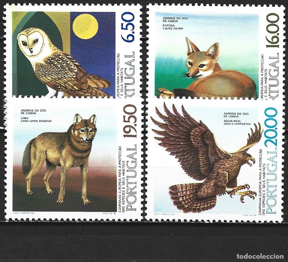 Sellos: PORTUGAL YVERT NUM. 1468/1471 SERIE COMPLETA NUEVA SIN GOMA