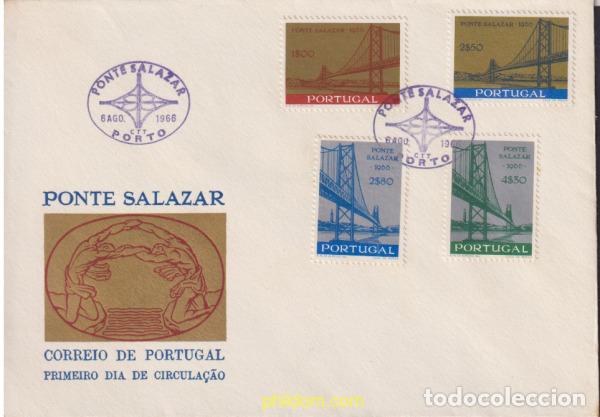 Sellos: 391522 MNH PORTUGAL 1966 INAUGURACION DEL PUENTE SALAZAR EN LISBOA