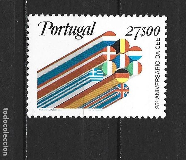 Sellos: PORTUGAL YVERT NUM. 1533 SERIE COMPLETA NUEVA SIN GOMA