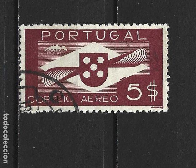Sellos: PORTUGAL CORREO AEREO YVERT NUM. 6 USADO