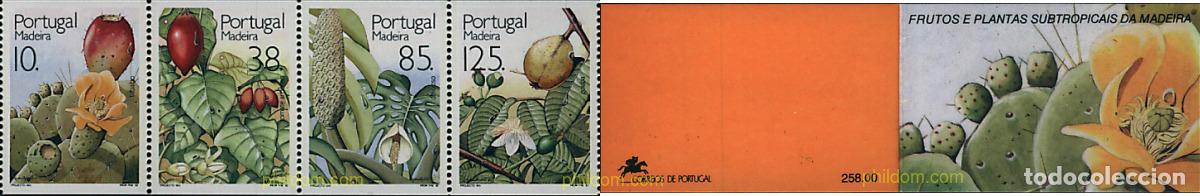 Sellos: 1737 MNH MADEIRA 1992 FRUTAS Y PLANTAS SUBTROPICALES DE MADEIRA