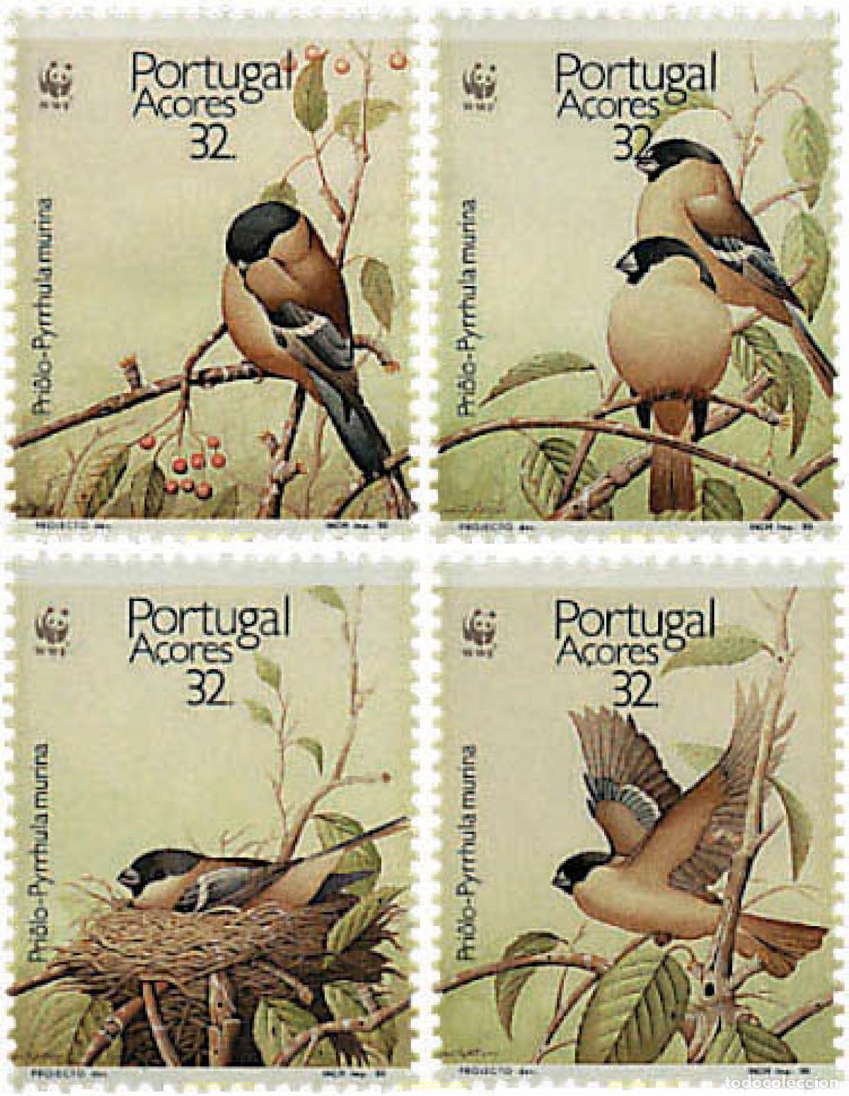 Sellos: 75002 MNH AZORES 1990 CAMACHUELO DE LAS AZORES