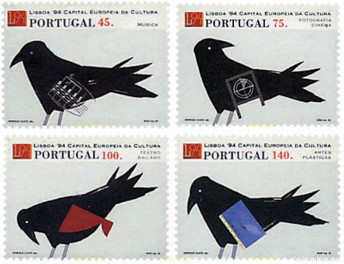 Sellos: 87586 MNH PORTUGAL 1994 LISBOA CAPITAL EUROPEA DE LA CULTURA