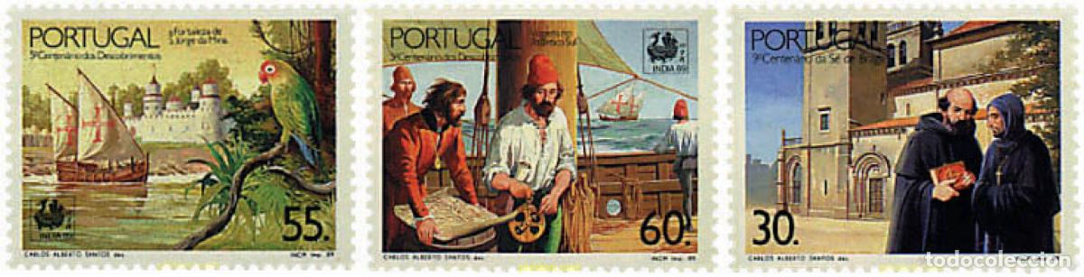 Sellos: 87861 MNH PORTUGAL 1989 HECHOS HISTORICOS DE PORTUGAL