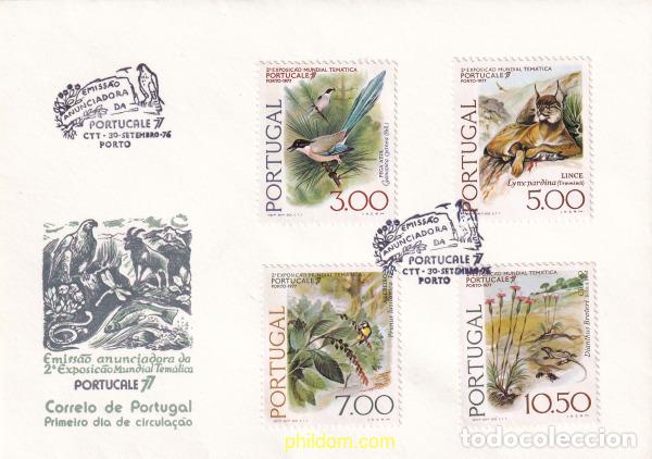 Sellos: 400041 MNH PORTUGAL 1976 2 EXPOSICION FILATELICA TEMATICA EN OPORTO